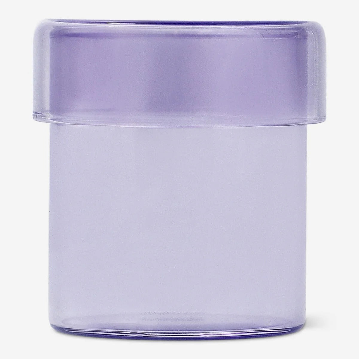 Jar Glass Dia 6,5Cm Purple