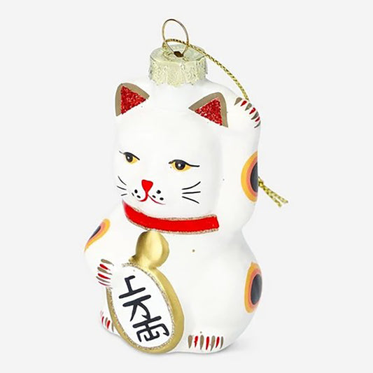 Bauble Chinese Money Cat (In)