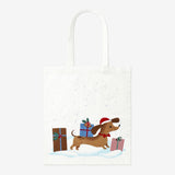 Tote Bag W. Dog