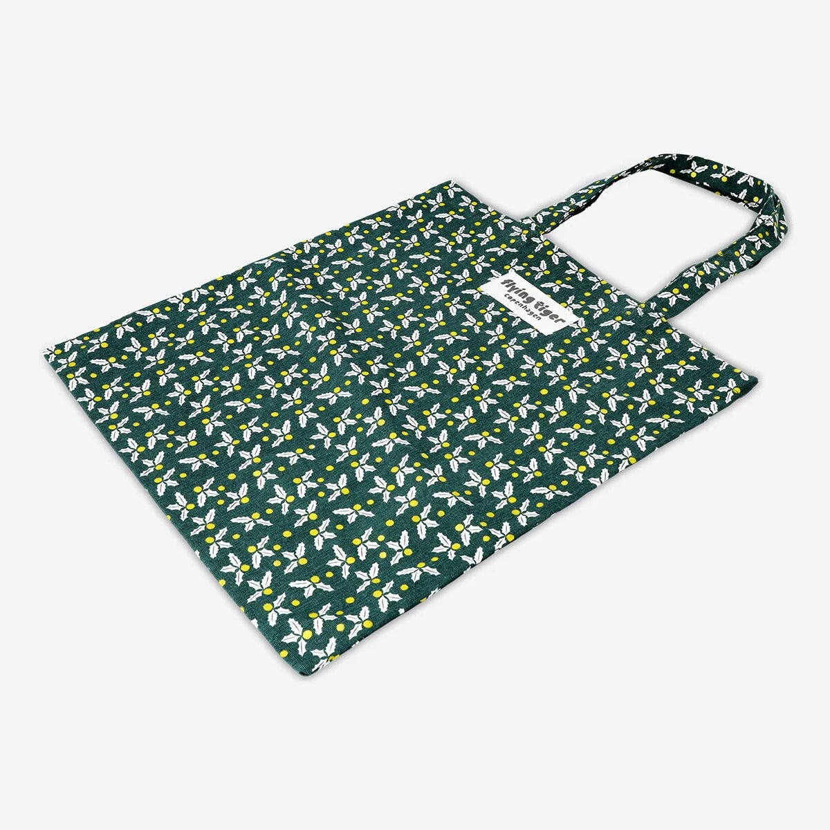 Tote Bag Canvas W. Holly Print Aop