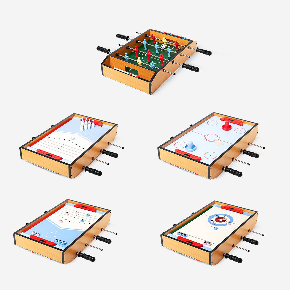 Game Big 5 In 1 Table Games