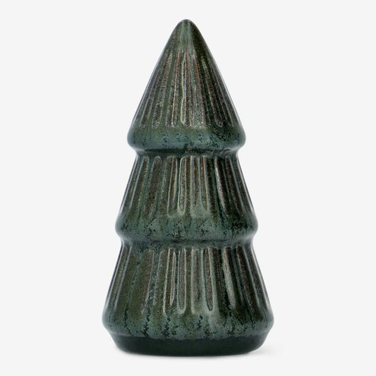 Christmas Tree Ceramic Green H.10 Cm(In)