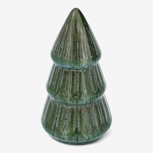 Christmas Tree Ceramic Green H.10 Cm(In)