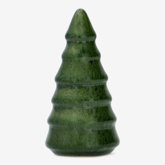 Christmastree Ceramic Lt Grn H.9,8Cm(In)