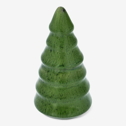 Christmastree Ceramic Lt Grn H.9,8Cm(In)