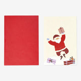 Card W Envelope Xmas Santa (In)