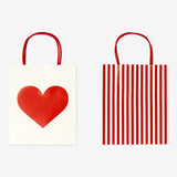 Gift Bags Hearts 15 X 18 Cm 2 Pcs