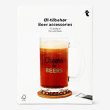 Beer Giftset Drnkglss Bgsz Coaster Opnr