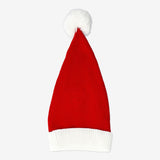 Hat Santa Red Knitted Kids One Size