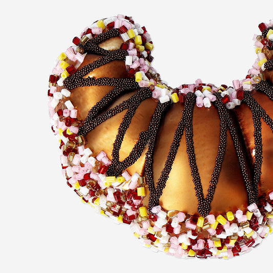 Baubles Cake Croissant Glass