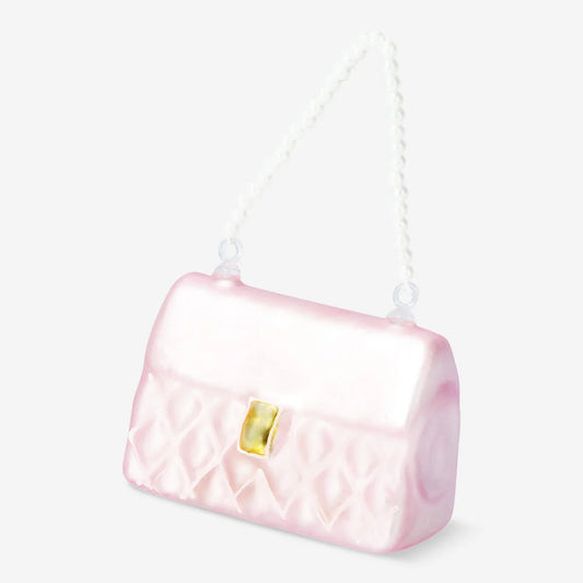 Bauble Pink  Purse with Pearl Handle (In)