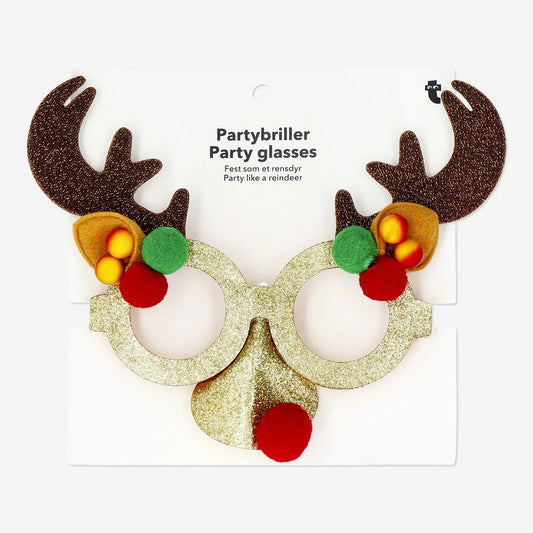 Glasses Party Reindeer