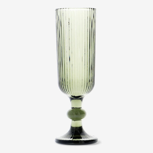 Glasswine Longshape Colored Glass Green