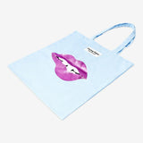 Tote Bag Lips Foil Teen Gifting