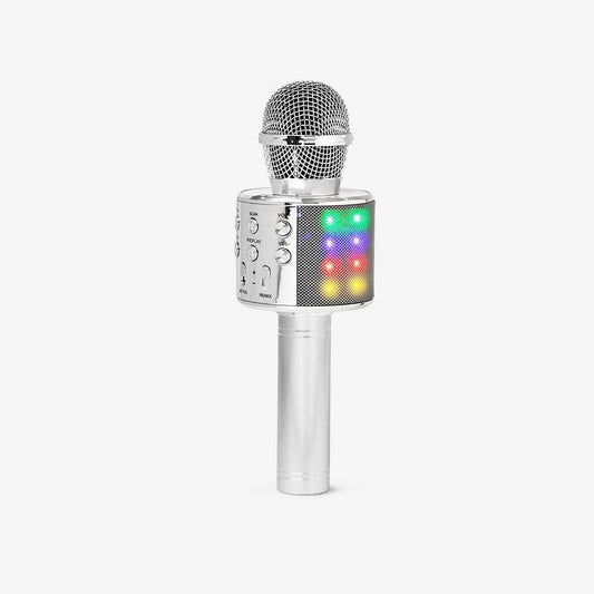 Karaoke Microphone Silver