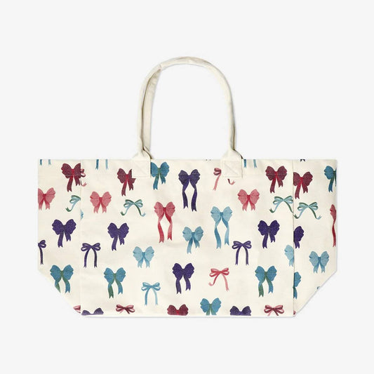 Bag Drawstring Bow Print