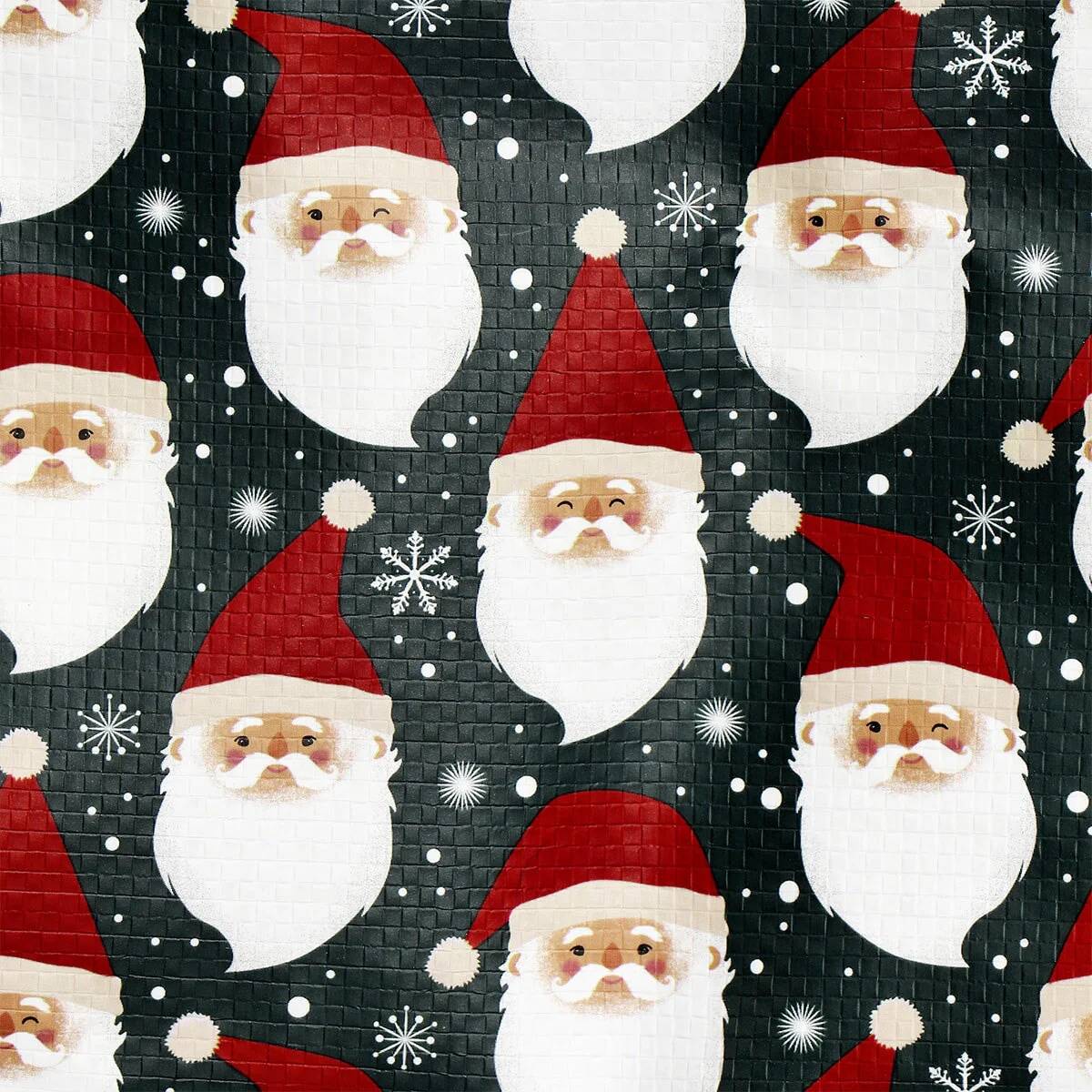 Bag Pp With Zipper Santa Aop