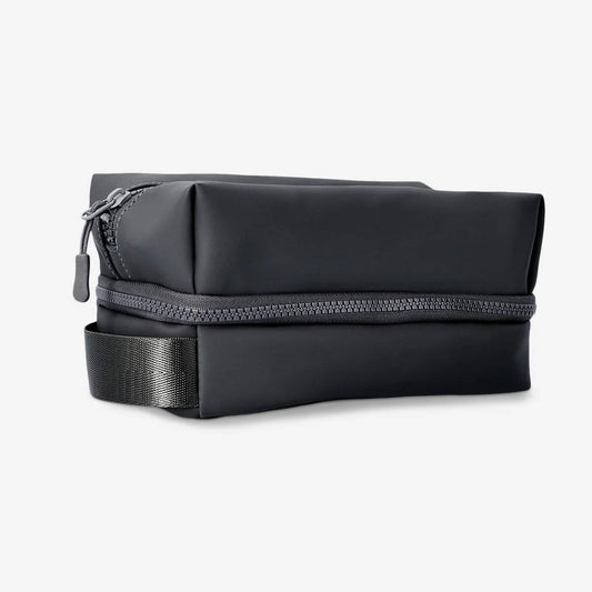 Toiletry Bag Matte Pu W 2 Compartments M