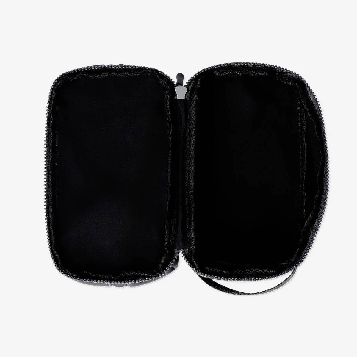 Toiletry Bag Matte Pu W 2 Compartments M