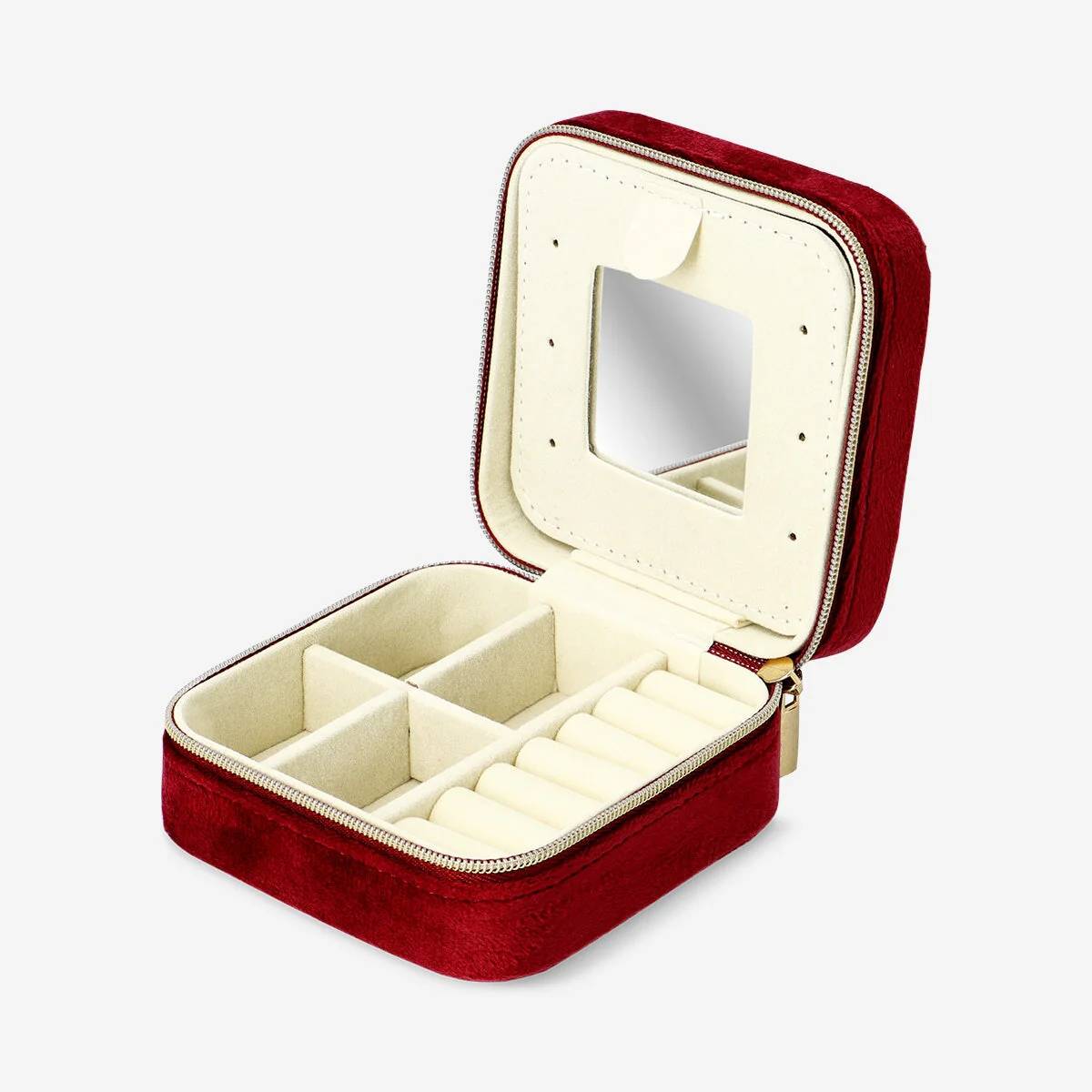 Jewelry Box Velvet Dark Plum