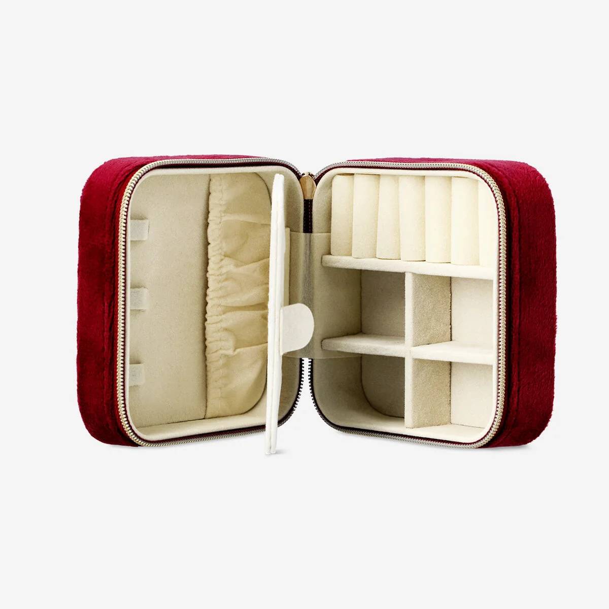 Jewelry Box Velvet Dark Plum