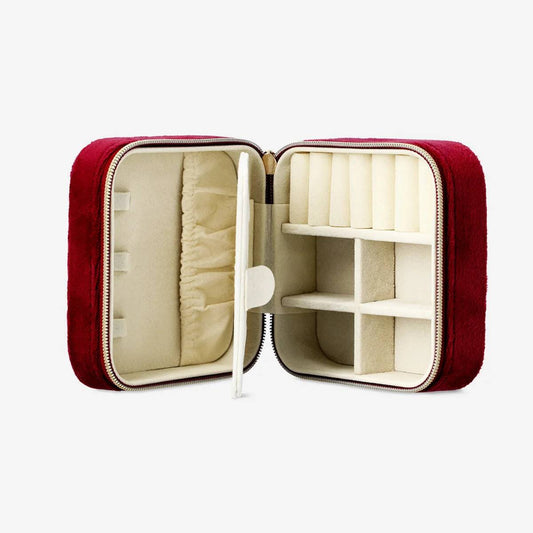 Jewelry Box Velvet Dark Plum
