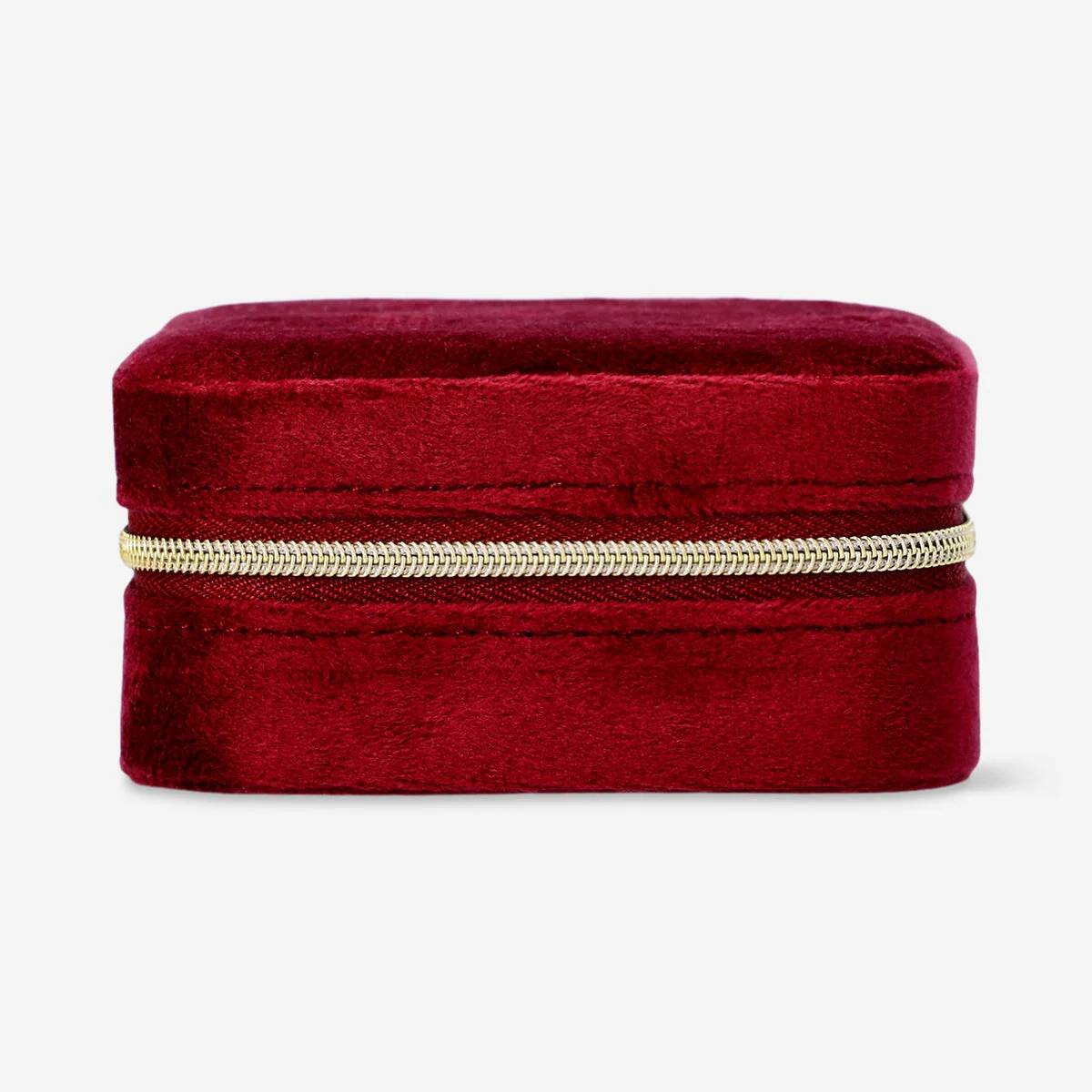 Jewelry Box Velvet Dark Plum