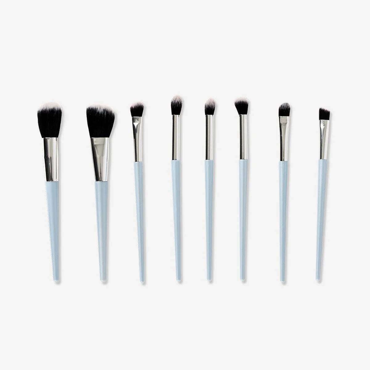 Brushes For Make-Up Gift Set In Tube 8Pc