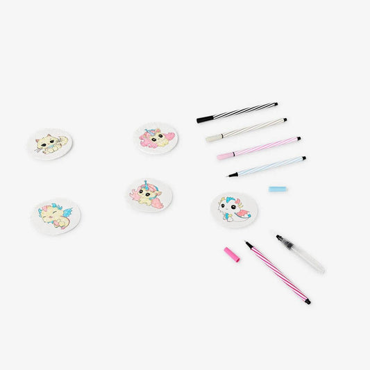 Paint Your Own Figures W 3D Effect