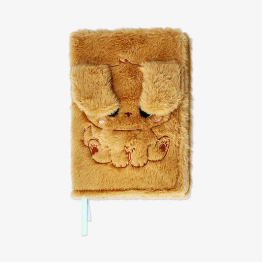 Notebook A5 Plush Press Me Dog