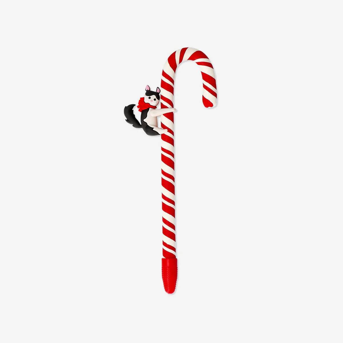 Pen Striped Candy Cane W. Cat