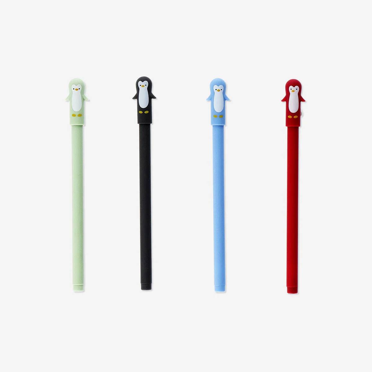 Pen Gel Penguins 4 Pcs