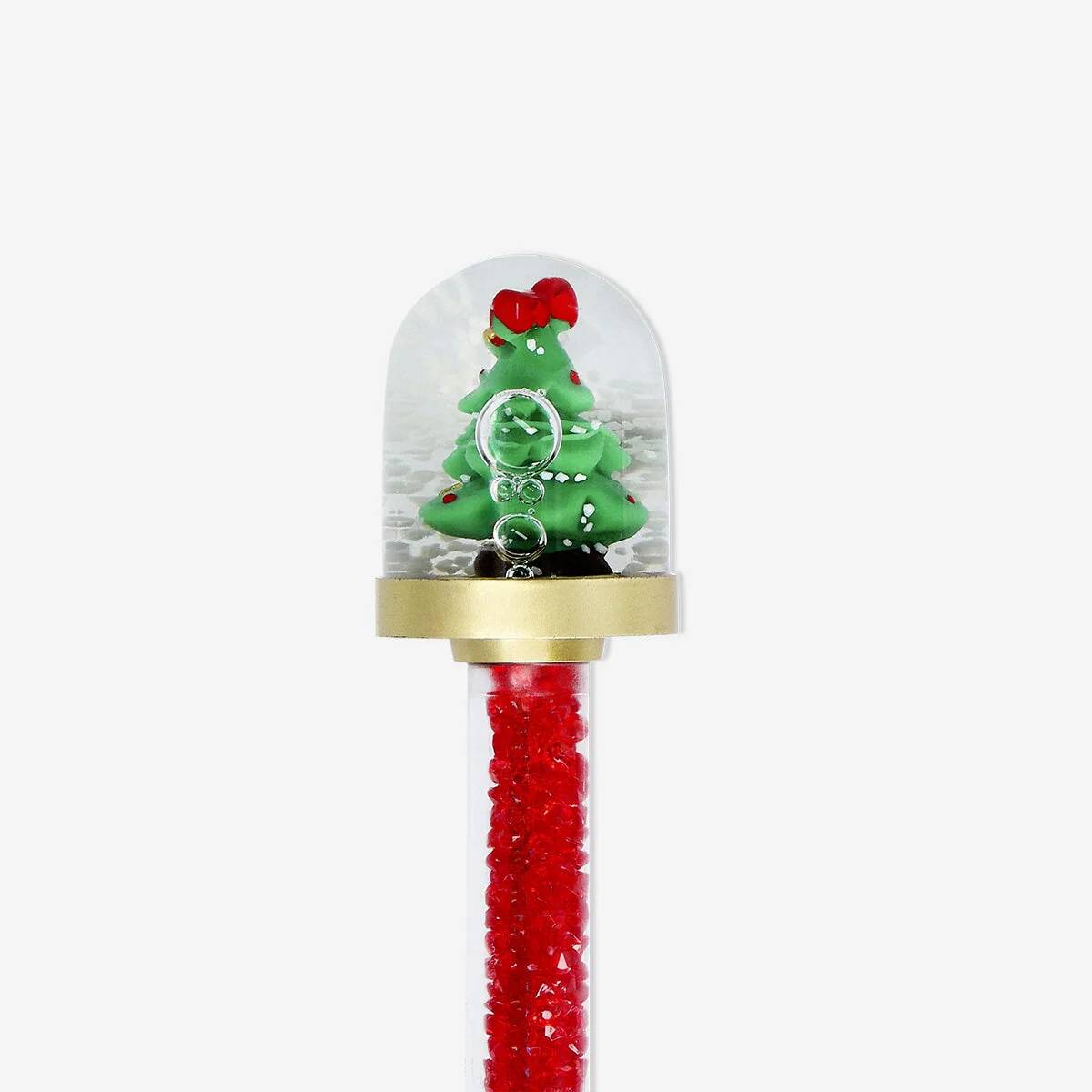 Pen Christmas Tree In Snowglobe(In)