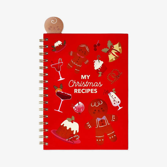 Book A5 Recipe Christmas Baking