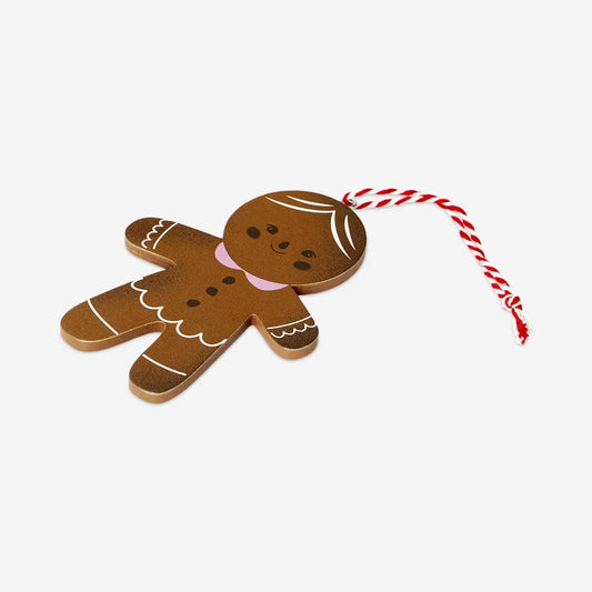 Ornament Gingerbread Man Wood