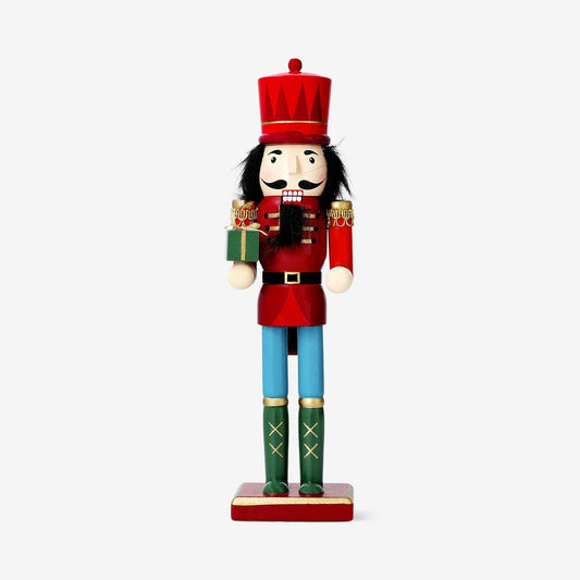 Nutcracker Decoration 30Cm Green & Red