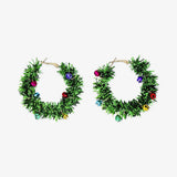 Earrings Hoop Xmastree