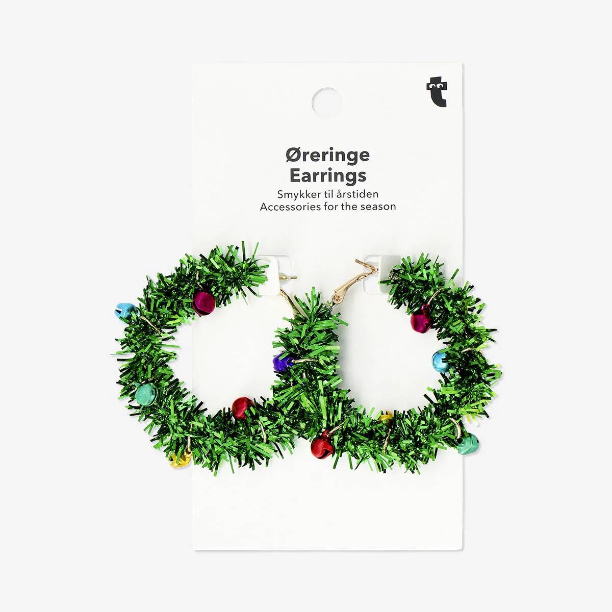 Earrings Hoop Xmastree