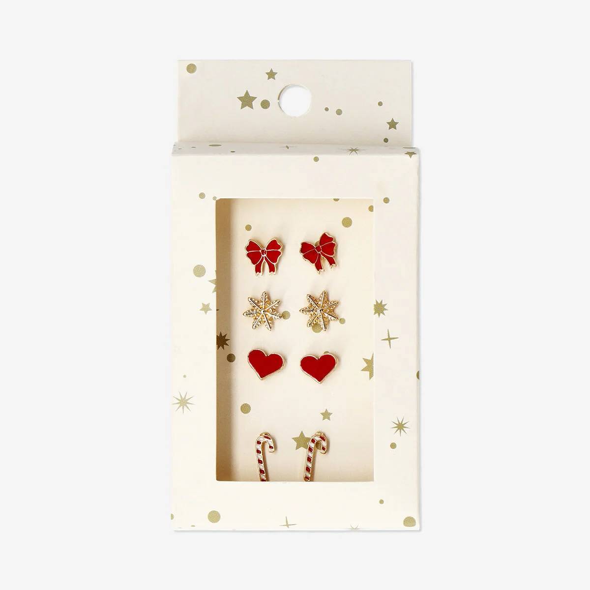 Earrings 4Pcs Set Giftbox