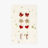 Earrings 4Pcs Set Giftbox