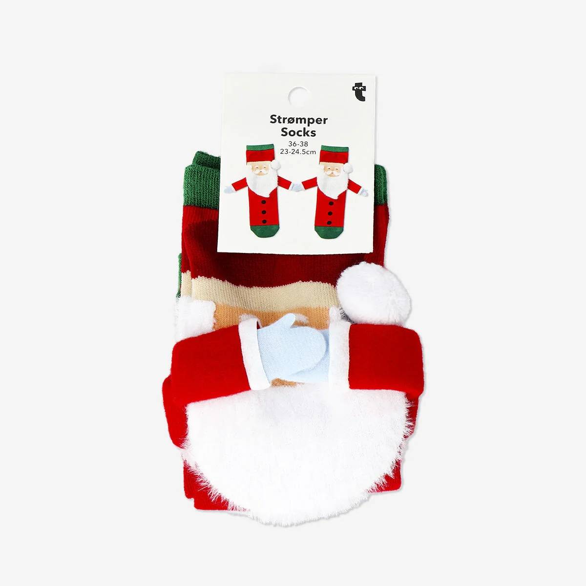 Socks Hands Santa 36/38