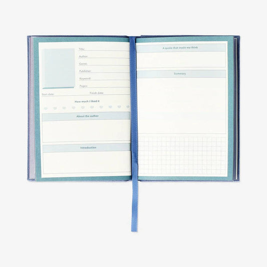 Reading Journal Linen En