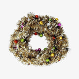 Ribbon Gold Tinsel And Baubles 2M