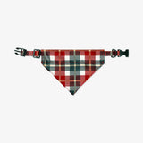 Dog Bandana Checkered Print