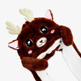 Hat As Reindeer With Moving Hands