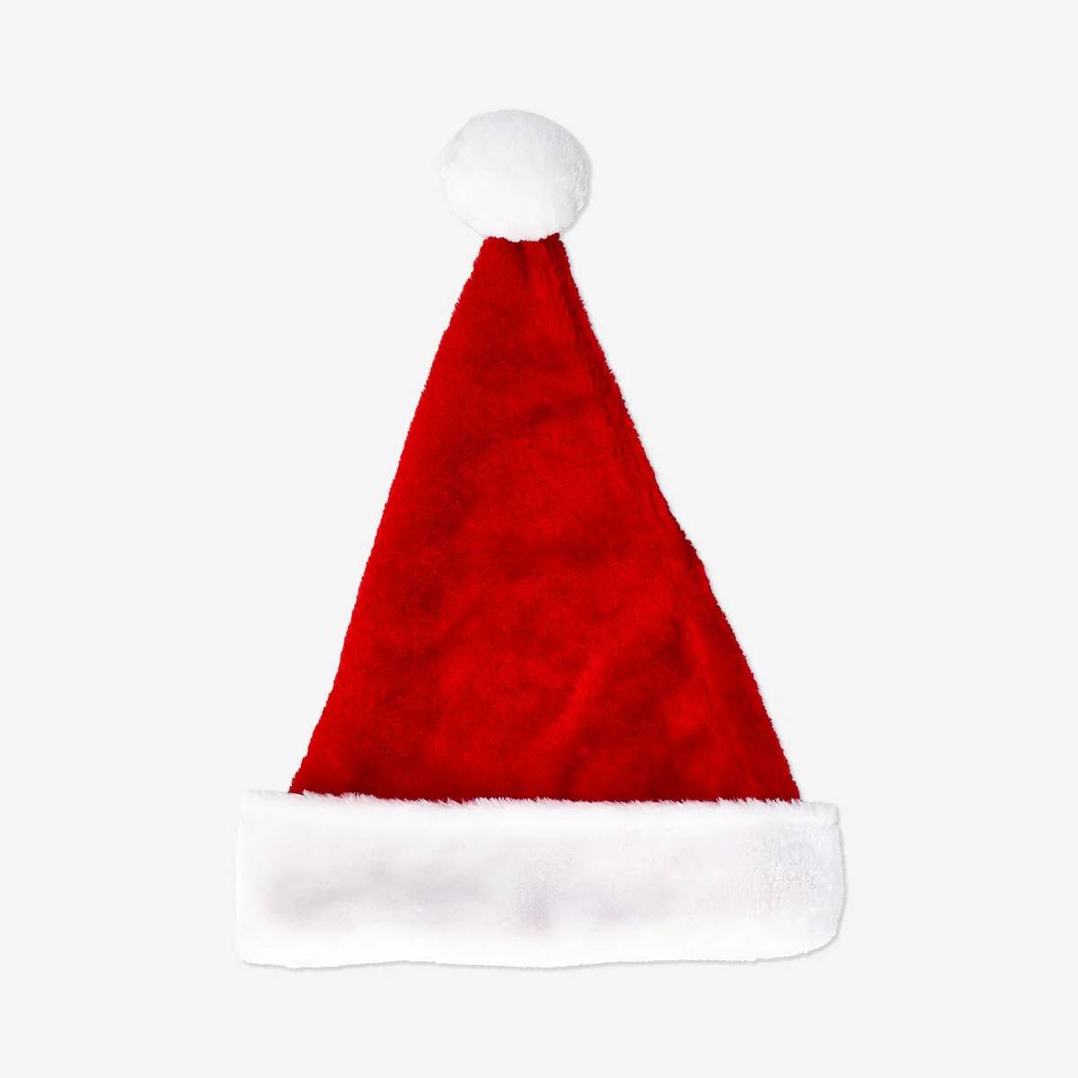 Hat Santa Velour Red