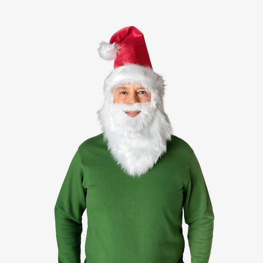 Dress Up Santa Hat With Beard