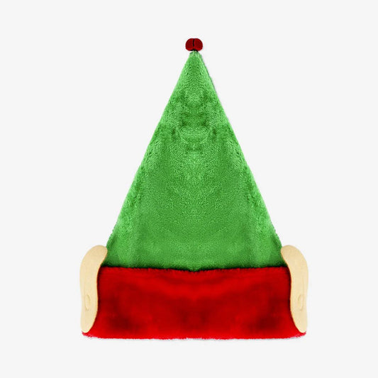 Hat Elf Ears Green And Red