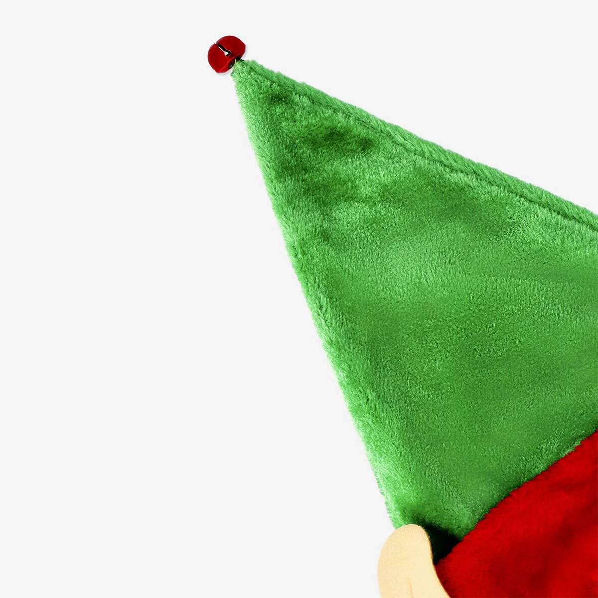 Hat Elf Ears Green And Red