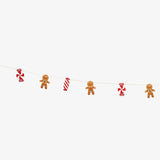 Garland Felt Gingerbread And Candy 3M